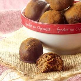Peanut Butter Gingersnap Truffles