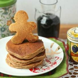 Lowfat Gingerbread Pancakes