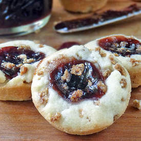 Jam Thumbprint Cookies