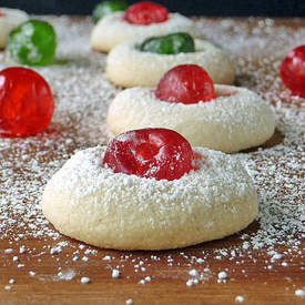 Candied Cherry Cookies