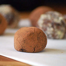 Red Wine Chocolate Truffles
