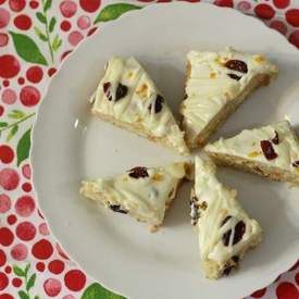 Lightened Up Cranberry Bliss Bars
