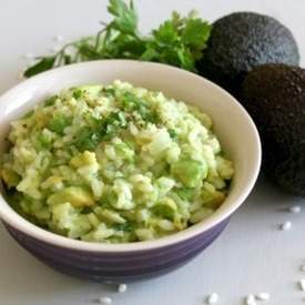 Avocado risotto