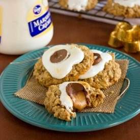 Smore Thumbprint Cookies