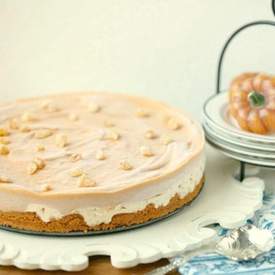 Frosty Pumpkin Ice Cream Pie