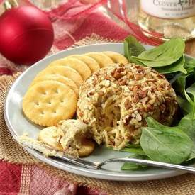 Maple Dijon Vegan Cheese Ball