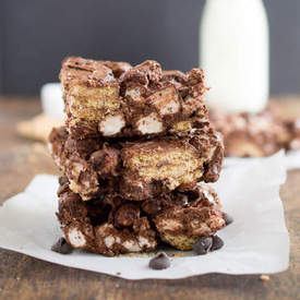 Easy No Bake S'mores Bars