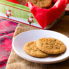 Soft Ginger-Molasses Cookies