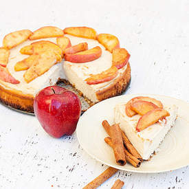 Apple Cider Cheesecake 