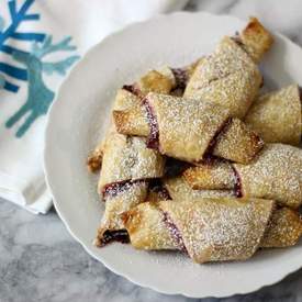 White Chocolate, Cream Cheese Berry Pastries