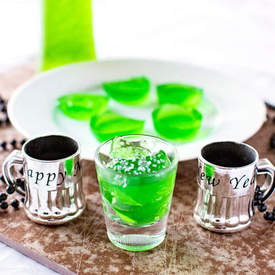 Midori Sour Jello Shots