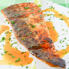 Spicy Mango Teriyaki Fish