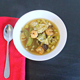 Crockpot Asian Shrimp Soup