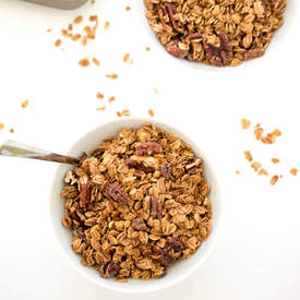 4 Ingredient Maple Pecan Granola