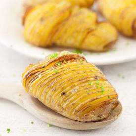 Hasselback potatoes from Stockholm
