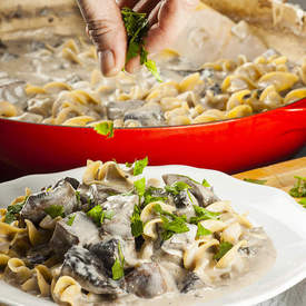 Mushroom Stroganoff