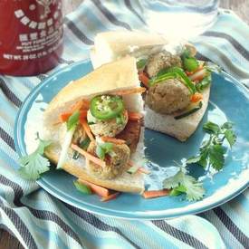 Vegan Meatball Bahn Mi