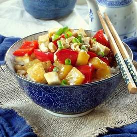 Pineapple Sweet and Sour Tofu