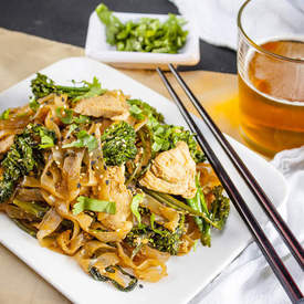 Shirataki Chicken Pad See Ew