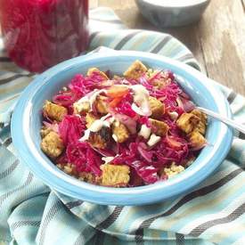 Tempeh Reuben Bowls