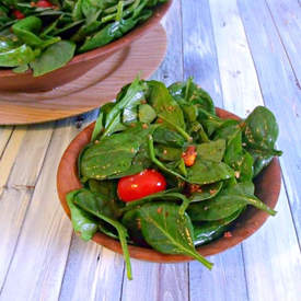 Spinach Salad With Honey Dijon