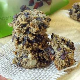 Cacao Nib Dried Plum Quinoa Cookies
