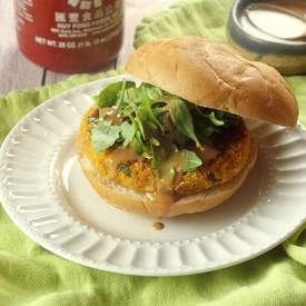 Thai Massaman Curry Butternut Burgers