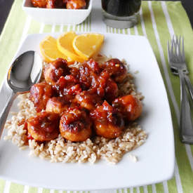 Sweet and Spicy Meatballs