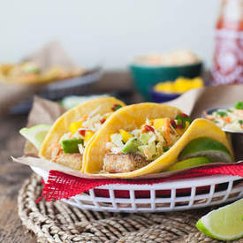 Buttermilk Fried Tofu Tacos