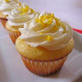 Sweet Orange Cupcakes w/ Orange Butter Cream