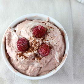 Raspberry Chocolate Mousse