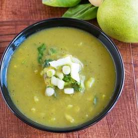 Detox Pear Bok Choy Soup