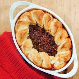 Sloppy Joe and Biscuit Casserole