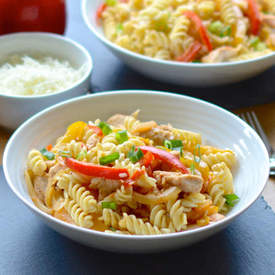 Creamy Cajun Chicken Pasta