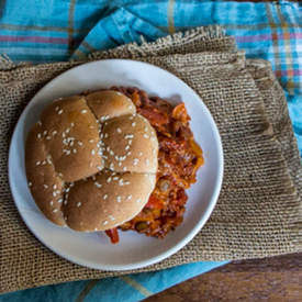 Vegan Lentil Sloppy Joes