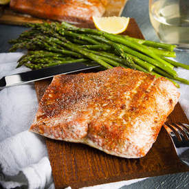 Cedar Plank Oven-Baked Salmon