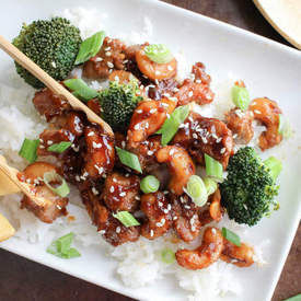 Spicy Cashew Chicken