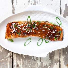 Salmon teriyaki