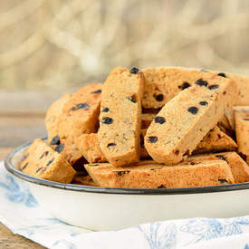 Blueberry Pecan Biscotti