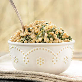 Spinach Tahini Farro