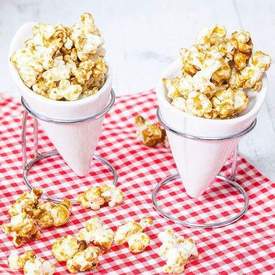 Vanilla caramel popcorn