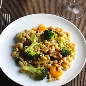 Roasted Broccoli Pasta with Sausage