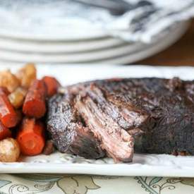 Red Wine Braised Beef Brisket