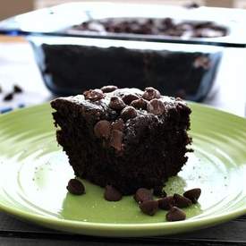 Triple Chocolate Pudding Dump Cake