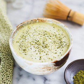 White Chocolate Matcha Latte