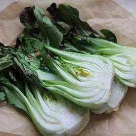 Garlic Ginger Baby Bok Choy