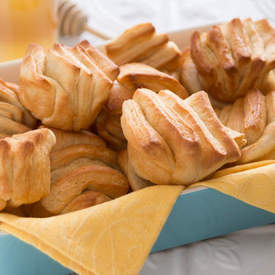 Honey Butterflake Rolls