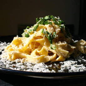 Lemony Crab Pasta