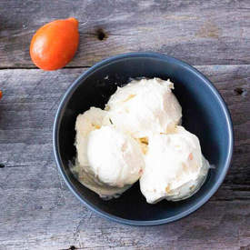 Kumquat Ice Cream