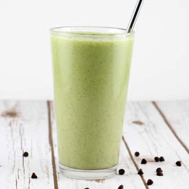 Mint Chocolate Chip Green Smoothie